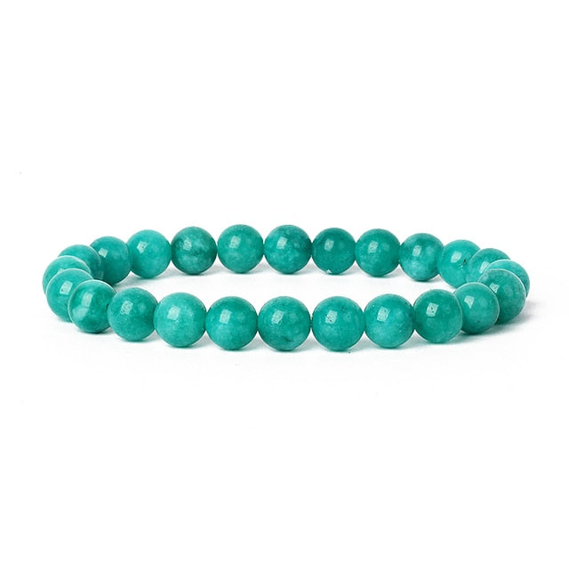 6/8mm Reiki Chakra Beads Bracelets Men Labradorite Agat Quartzs Bracelets For Women Natural Stone Healing Bangles Yoga Jewelry