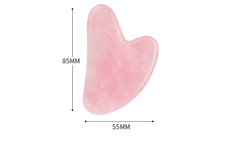 high-quality Quartz Jade Roller Massager For Face Body Anti-aging Natural Stone Guasha Scraper Massage tools
