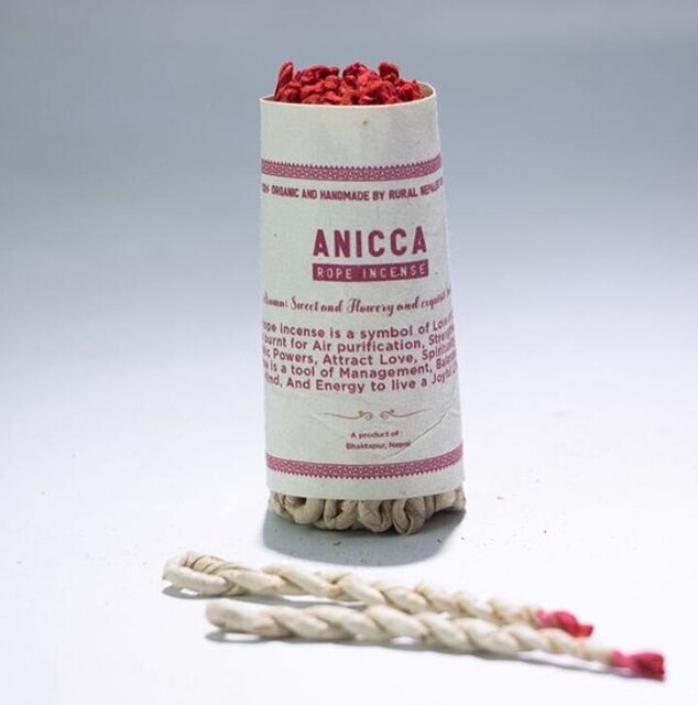 40 Pcs/Bundle, Räucherwerk, Hausreinigung, White Sage Rope Incense Set Nepalese Traditional White Sage Bundle Incense for therapy Meditation Ceremony