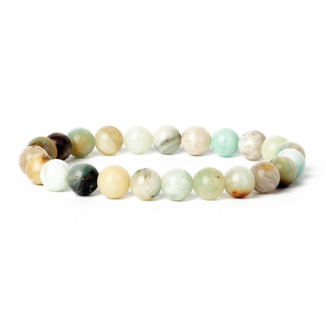 6/8mm Reiki Chakra Beads Bracelets Men Labradorite Agat Quartzs Bracelets For Women Natural Stone Healing Bangles Yoga Jewelry