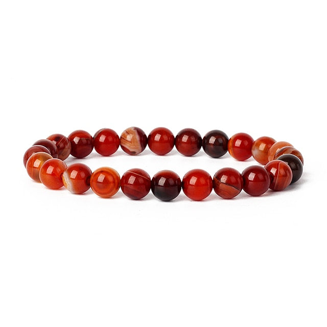 6/8mm Reiki Chakra Beads Bracelets Men Labradorite Agat Quartzs Bracelets For Women Natural Stone Healing Bangles Yoga Jewelry