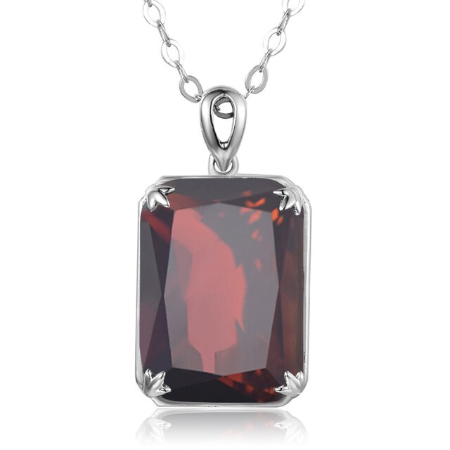 Edel Schmuck, Famous Brand Yellow Cristal Gemstone 14K Gold Silver Pendant 925 Sterling Silver Pendants Necklace Trendy Fine Jewelry Accessory