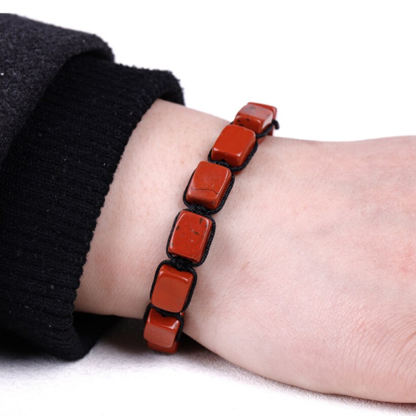 7 Chakra Stone Bracelets Reiki Natural Gemstone Bracelets for man, Women Girls Yoga Wrist Chain Braided Rope Bracelets