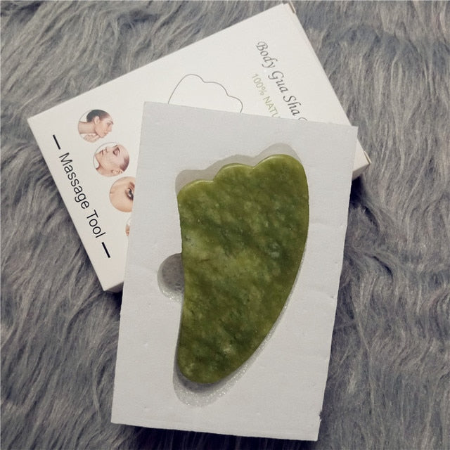 high-quality Quartz Jade Roller Massager For Face Body Anti-aging Natural Stone Guasha Scraper Massage tools