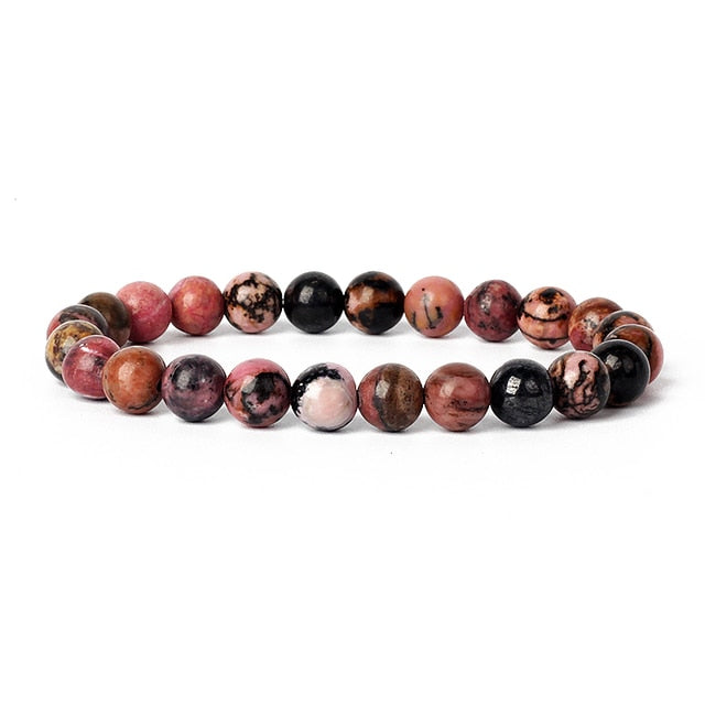 6/8mm Reiki Chakra Beads Bracelets Men Labradorite Agat Quartzs Bracelets For Women Natural Stone Healing Bangles Yoga Jewelry