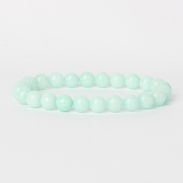 6/8mm Reiki Chakra Beads Bracelets Men Labradorite Agat Quartzs Bracelets For Women Natural Stone Healing Bangles Yoga Jewelry