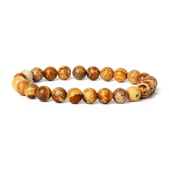 6/8mm Reiki Chakra Beads Bracelets Men Labradorite Agat Quartzs Bracelets For Women Natural Stone Healing Bangles Yoga Jewelry