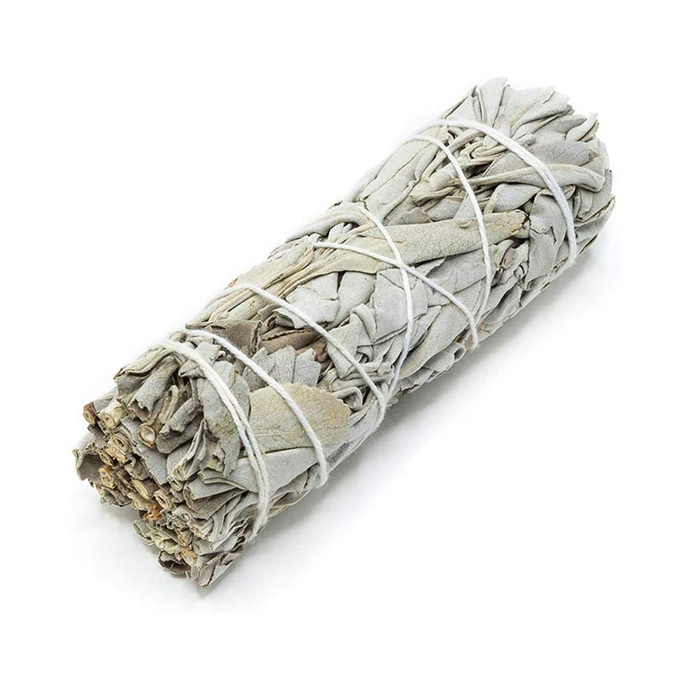 Natural White Sage Palo Santo Incense Bundle Smudge Sticks California Pure Leaf Home Reiki Cleaning Purification Smoky Sage